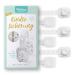Homery Drawpage Lock Baby - Self-Adhesive Cabinet Locks for Child Safety | Adjustable 6-Piece Set - No Drilling Required - Buy Online on GoSupps.com