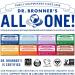 Dr. Bronner's Almond Pure Castile Bar Soap - 3-in-1 Organic Oil Blend for Face, Body, Hair - Fair Trade, Vegan - 140g Bar - Buy Online on GoSupps.com