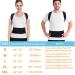 KLEUET Full Back Brace and Posture Corrector for Men and Women - Adjustable and Breathable for Improved Posture and Pain Relief - Size M(30-35) - Buy Online on GoSupps.com