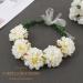 Zoestar Light Up Flower Headband Bridal Crown Headbands LED Floral Wreath Headpiece Luminous Festival Party Hair Accessories for Women and Girls (White) - Buy Online on GoSupps.com