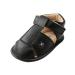 MK MATT KEELY Baby Boys Soft Sole Sandals Toddler Anti-slip Summer Crib First Walking Shoes 3-6 Months Black