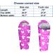 ANJ Outdoors Youth and Kids 32F - 59F Sleeping Bag - Pink Mummy Style Lightweight Bag for Boys and Girls | Indoor/Outdoor Sleeping Bag for Kids up to 4'3 - Buy Online on GoSupps.com