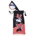 Minnie Mouse Blue Light Blocking Glasses with Pouch Computer Glasses for Women Eyewear Screen Protection (Red/Black)