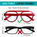 Shop LUR Pilot Oversized Screwless Reading Glasses for Women | 6 Pack +0.75 | Stylish & Comfortable - Buy Online on GoSupps.com