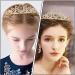 FRCOLOR 1pc Decorative Rhinestone Dress Accessory Princess Headband Shiny Crystal Crowns Party Women Bride Exquisite Comb Girls Trend Bridal Prom Party Baroque Shining Gold Plastic Tiara Small 15x3cm Golden - Buy Online on GoSupps.com