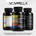 ACAPPELLA Lutein and zeaxanthin Supplements with Grape Seed Extract Capsule and Grape Seed Extract Capsule Eye Vitamins Capsules Bilberry Supplement for Eyes Omega 3 Fish Oil Capsules - Buy Online on GoSupps.com