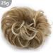 Sandy Brown to Bleach Blonde Messy Hair Bun Donut Chignon Updo Scrunchie - 25g Hairpiece Extension - Buy Online on GoSupps.com
