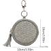 Kot-au Schnuller-Etui with Clip | PU Leather Sneaker Bag for Diaper Bags | Dark Gray Paci Pouch for Boys & Girls | Zippered Binky Clip Container - Buy Online on GoSupps.com