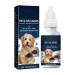 Dog Eye Drops For Dry Eyes 15% Advanced Lanosterol Eye Solution For Recommend Comfort Reliever Eye Itchy 10ML Aje521 (Dark Blue One Size) One Size Dark Blue