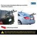 Tyger Auto TG-RK3B203S Deluxe 3-Bike Trunk Mount Bicycle Rack | Fits Most Sedans, Hatchbacks, Minivans, SUVs - Buy Online on GoSupps.com