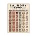 Laundry Care Guide Easy To Follow Instructions Magnets Laundry Symbols For Washing Machine Laundry Chart