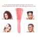 2 Pack Detangling Brush for Curly Hair - EZ Detangler Brush for Afro Textured 3a to 4c Hair - Ideal for Wet/Dry/Long Thick Curly Hair - Exfoliating for Beautiful and Shiny Curls - Green Pink - Buy Online on GoSupps.com