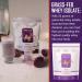 Taro Ube Boba Tea Protein Powder | 26g Whey Protein Isolate | No Added Sugars | High Protein Bubble Tea Mix - Buy Online on GoSupps.com