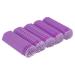 Cuttte 500 PCS Disposable Microbrush Applicators Microfiber Wands for Eyelashes Extensions and Makeup Application (Head Diameter: 1.5mm) Purple