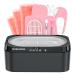 YAOBLUESEA 4L paraffin bathroom set medical paraffin baths paraffin bath wax bath for hands and feet 200W with 3x450g paraffin+1xthermhand shoes+1x brushes+100 one -way bag+1x silicone brush