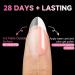 UNA GELLA Short Oval Round Nail Tips | 312 Pcs Full Matte Clear Gel X Nail Tips - 15 Sizes for DIY Nail Extensions - Buy Online on GoSupps.com