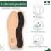 Sulpo 3 Pair Real Leather Insoles - Premium Activated Carbon Odor Absorbers Anti-Sweat Breathable Pecari Leather Inserts for Comfortable Feet - Buy Online on GoSupps.com