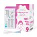 20 Pack of FIRSTVIEW Breastmilk Alcohol Test Strips 2-min Quick & Accurate Detection for Alcohol in Breast Milk Alcohol Test Strips for Breastfeeding Moms at Home 20 Pcs