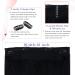 Vivien Wire Real Hair Extensions - 80g 14 Inch Remy Black Hair Grossing Extensions with Wire #1 for Effortless Length and Volume - Buy Online on GoSupps.com
