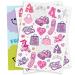 XO Fetti Pink Temporary Tattoos for Girls - 42 Styles | Birthday Party Supplies & Favors - Buy Online on GoSupps.com