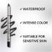 IMPALA Creamy Waterproof Black Eyeliner Pencil 301 - Define Contour or Smokey Eye | Long-Lasting Water-Resistant Color - Buy Online on GoSupps.com
