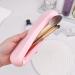 Travel Makeup Brush Holder & Sponge Set | Compact Pink Case for Brushes & Cosmetics - Buy Online on GoSupps.com