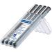 STAEDTLER Pigment Liner Set | 4 Black Drawing Pens | 308 A6 WP403 - Buy Online on GoSupps.com