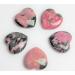 Steinfixx Rhodonite Gem Stone Heart | Healing & Chakra Stone | Massage Stone Gift for Loved Ones - International Shipping Available - Buy Online on GoSupps.com