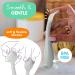 Bumco Baby Diaper Rash Cream Applicator - Baby Bum Brush for Butt Paste - Newborn Essentials and Baby Shower Gift - Gray - Buy Online on GoSupps.com