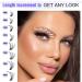 Pawotence 280pcs 40D Curl Cluster Lashes 9-16mm Mix | Self-Application at Home - Buy Online on GoSupps.com