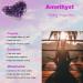 Buy Amethyst Bulk Natural Healing Crystals - Raw Rough Stones for Cabbing Tumbling and Reiki | 0.45lb Purple Gemstone - Buy Online on GoSupps.com
