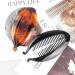 8pcs Banana Clips - Fish Shape Hair Combs for Women (Black & Mixed Brown) - Perfect for Long Hair - Buy Online on GoSupps.com