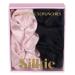 SILKIE x2 Set 100% Pure Mulberry Silk Cream Pink Coffee Black Large Oversized Scrunchies Silk Travel Pouch Hair Ties Elastics Hair Care Premium Ponytail Holder No Damage (Classic)