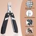SG Nekoo Foldable Ingrown Toenail Clippers for Thick Toenail Heavy Duty Sturdy Toe Nail Clippers Portable Ultra Sharp Stainless Steel Cutter Trimmer for Men Seniors Black - Buy Online on GoSupps.com