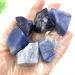Natural Crystal Rough Natural Crystals and Stones 300g Natural Blue Sodalite Crystal Raw Rock Gemstone Gravel Stone for Home Decoration for Decoration