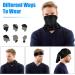 ENONEO Tube Scarf Face Mask - Breathable Neck Warmer for Men & Women | Windproof Cycling Ski & Motorcycle Bandana | Elastic Running Scarf in Gray - Buy Online on GoSupps.com