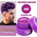 EONFAVE Purple hair color temporary hair color 60 ml purple styling hair tint wax for men and women instant hair cream mud natural hairstyle pomade hair dye hair wax for parties lilac 80 g 1er Pack - Buy Online on GoSupps.com