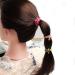 Braided Elastic Hair Ties - Pack of 100 Hair Ropes Ponytail Holder Scrunchies for Women/Girls - Random Color Assorted Bands - Buy Online on GoSupps.com