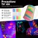 Colorful Liquid Eyeliner Glow In The Dark Face Paint For Kids Natural Shiny Make Up Pen Long Lasting Comfortable Application for Women and Girls Live Performance Daily Party - Buy Online on GoSupps.com