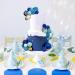 56 PCS Ball Cake Topper Decorations Pearl Balls Cupcake Cake Insert Topper for Birthday Party Wedding Decoration Supplies Blue Series Eight Colors - Buy Online on GoSupps.com