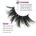 GOO GOO 3D Mink Eyelashes - 25mm Dramatic Long Siberian Mink Lashes - Handmade, Reusable False Eyelashes for Natural Layered Look - 1 Pair - Buy Online on GoSupps.com