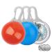 Homeet dogs safety flashing light clip-on led lighting trailer pet luminous band with 3 flashing modis safety light for dog safety 3 pieces