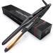 VANESSA PRO Pencil Flat Iron - 100% Pure Titanium Flat Iron for One Pass Sleek Look - Curls Beautifully & Straightens Well - 0.3 inch - Buy Online on GoSupps.com