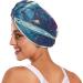 Starry Sky Planets Hair Towel 2 Pack | Super Absorbent Quick Dry Hair Turbans for Women & Girls | Stylish & Functional Head Towel - Buy Online on GoSupps.com