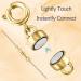 Qulltk 18K Gold and Silver Plated Necklace Bracelet Converter Clasps 8Pcs - Buy Online on GoSupps.com