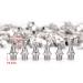 JOVITEC 120 Pcs 1/4 Inch Steel Shoe Spikes Replacement with Wrench - Silver - Buy Online on GoSupps.com