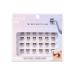 KISS FALSCARA False Eyelashes WISPS Multipack Bambi DIY Natural Ultra Glam Invisible Rewearable 3x Buildable & Customizable Easy To Apply Split Lash Tip | 24 Wisps