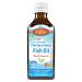 Carlson Kid's The Very Finest Fish Oil 800 mg Omega-3s Just Peachie Flavor 200 mL Liquid Norwegian Fish Oil Wild-Caught & Sustainably Sourced