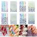 Chinese Styles Lucky Dragon Art Decoration Stickers Decals Nail Art Sticker 3D Decals Nail Art(1 Multicolor) Multicolor1 - Buy Online on GoSupps.com