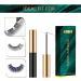 Lanciley Black Eyelash Glue 3g*2 - Strong Hold, Waterproof Formula for Strip & Cluster Lashes - Fast Drying Adhesive with Brush Applicator (2 Pack) - Buy Online on GoSupps.com